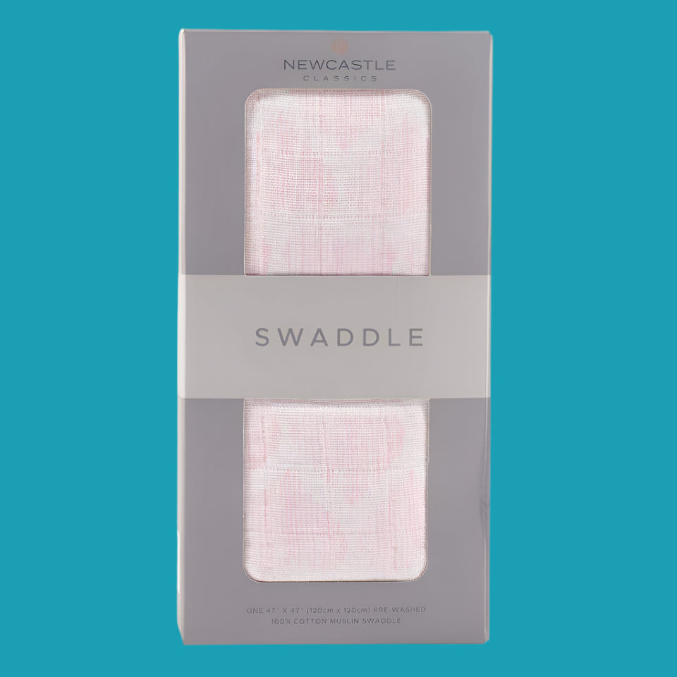 Newcastle Classics - Matchstick Hearts Swaddle | Soft & Stylish Baby Blanket 💖