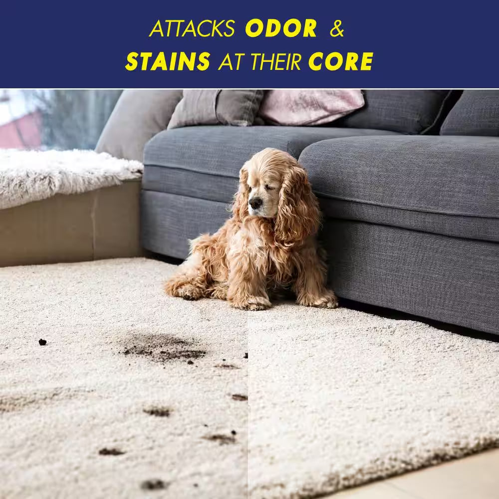 🐾 32 Oz. Pet Stain & Odor Eliminator Spray – Powerful & Enzyme-Based Cleaner! 🧼✨