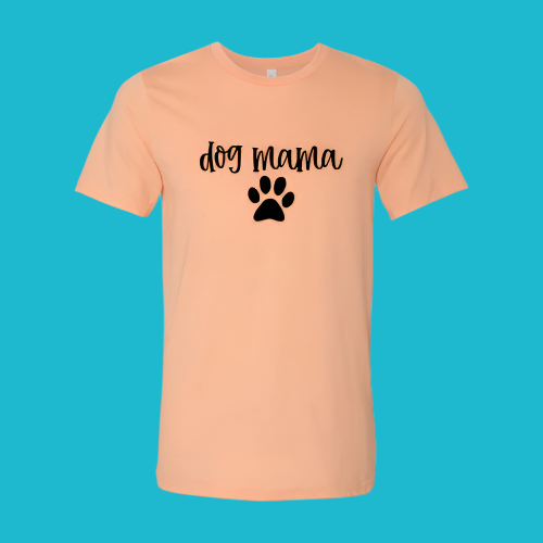 🐾 Dog Mama T-Shirt – Perfect for Proud Pet Moms! 🐶❤️