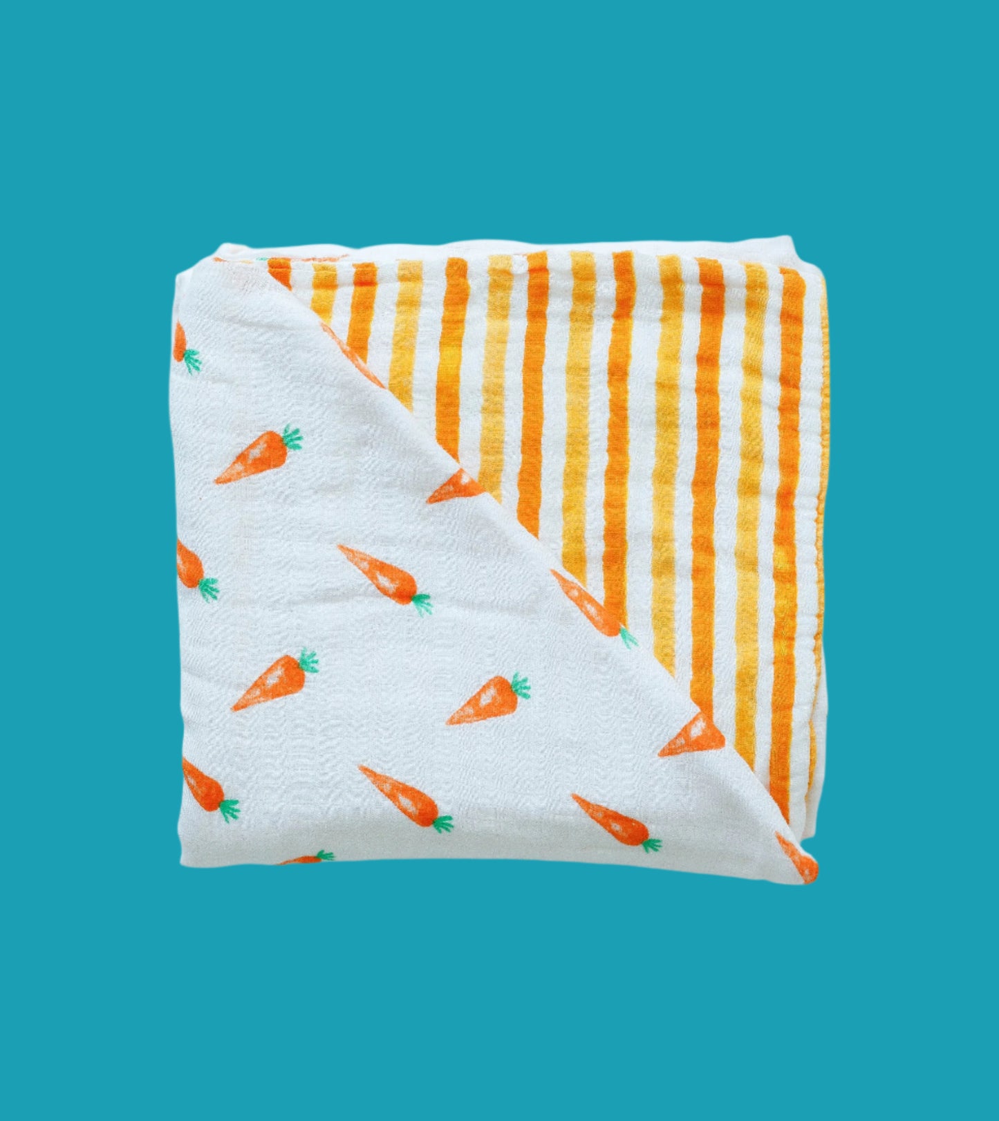 🥕 Organic Snug Carrot Blanket - Cozy Comfort for Little Veggie Lovers 🌿