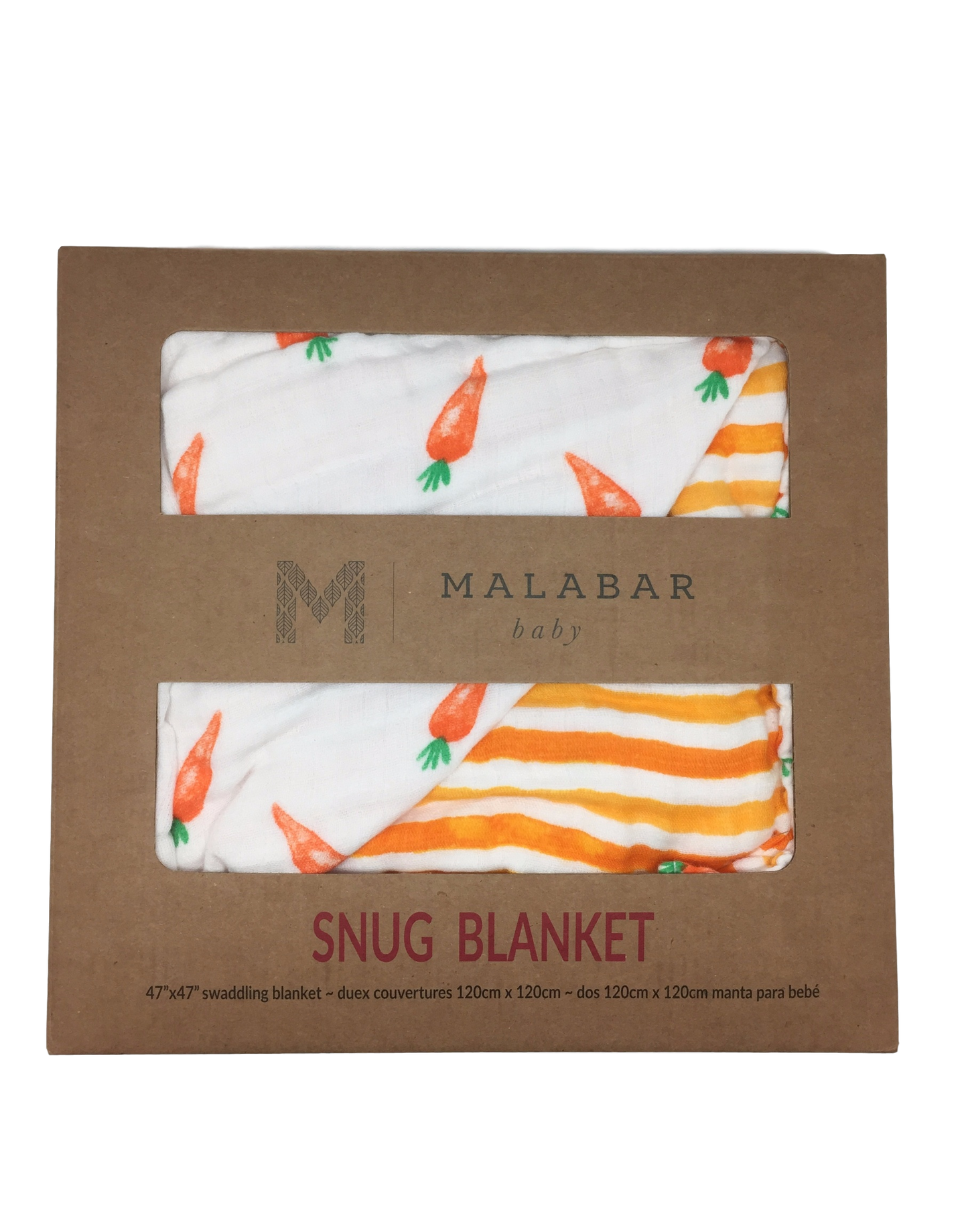 🥕 Organic Snug Carrot Blanket - Cozy Comfort for Little Veggie Lovers 🌿