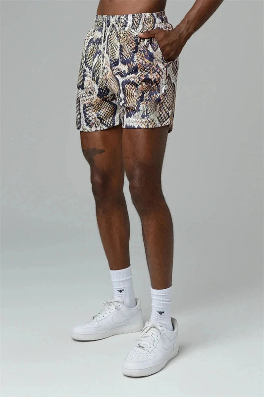 "🐍 Snake Men's Beach Shorts – Bold, Stylish & Comfortable for Summer Adventures 🌞"