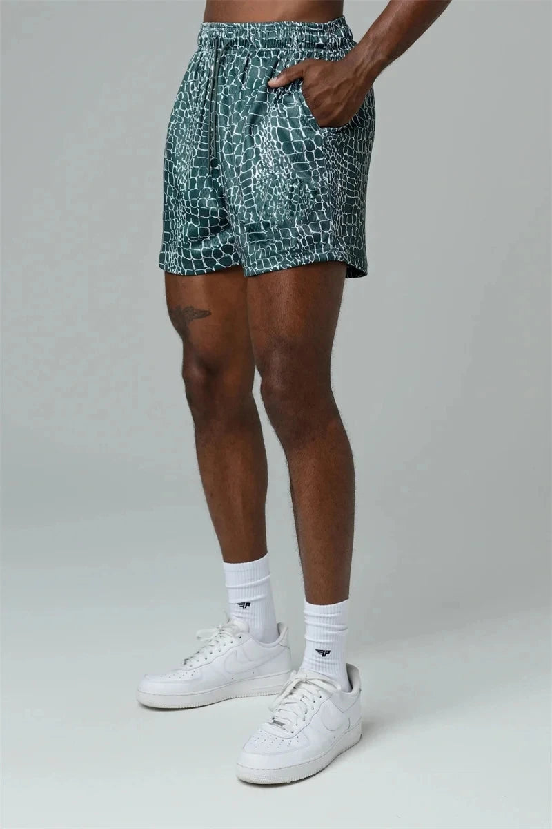 "🐍 Snake Men's Beach Shorts – Bold, Stylish & Comfortable for Summer Adventures 🌞"