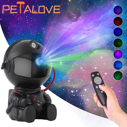 Astronaut Galaxy Star Projector – Starry Night Light for Kids & Home Decor🚀✨