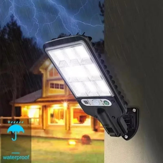 COB Solar Sensor Street Lights – Bright Waterproof Outdoor Security Lighting 🌞💡