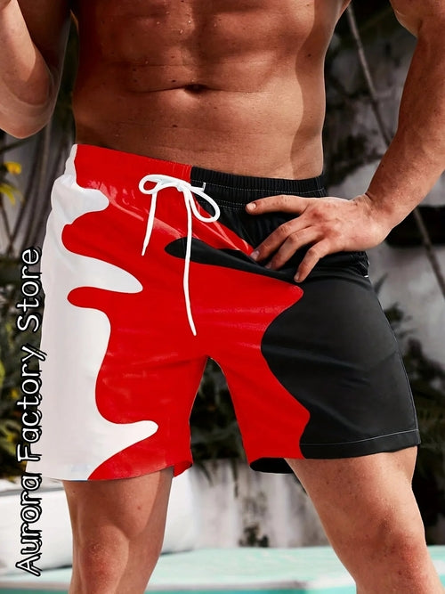 "🌞 Summer Men's Colorful 3D Shorts – Bold, Vibrant & Comfortable for Every Adventure