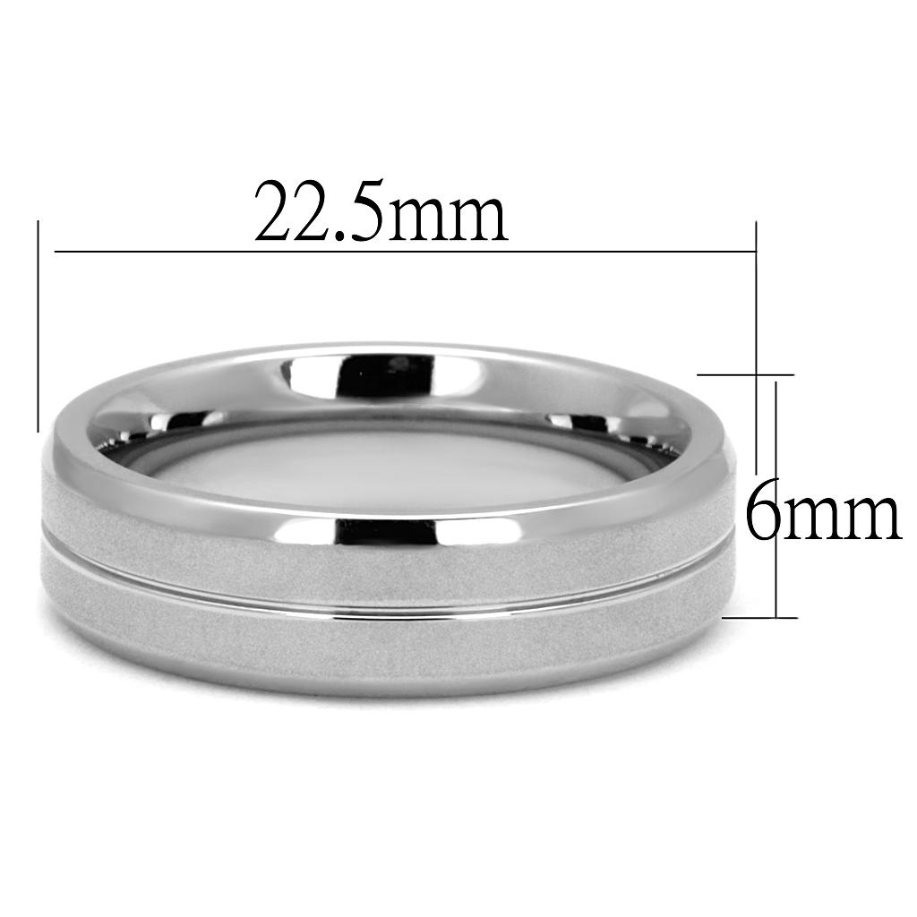 🔥 Sleek & Durable: Men's Stainless Steel Ring TK2917 💍✨