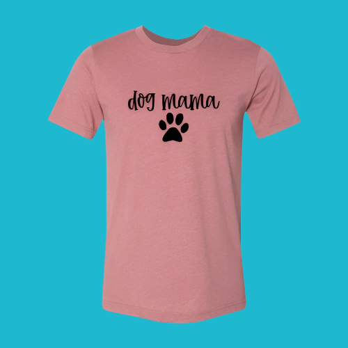 🐾 Dog Mama T-Shirt – Perfect for Proud Pet Moms! 🐶❤️