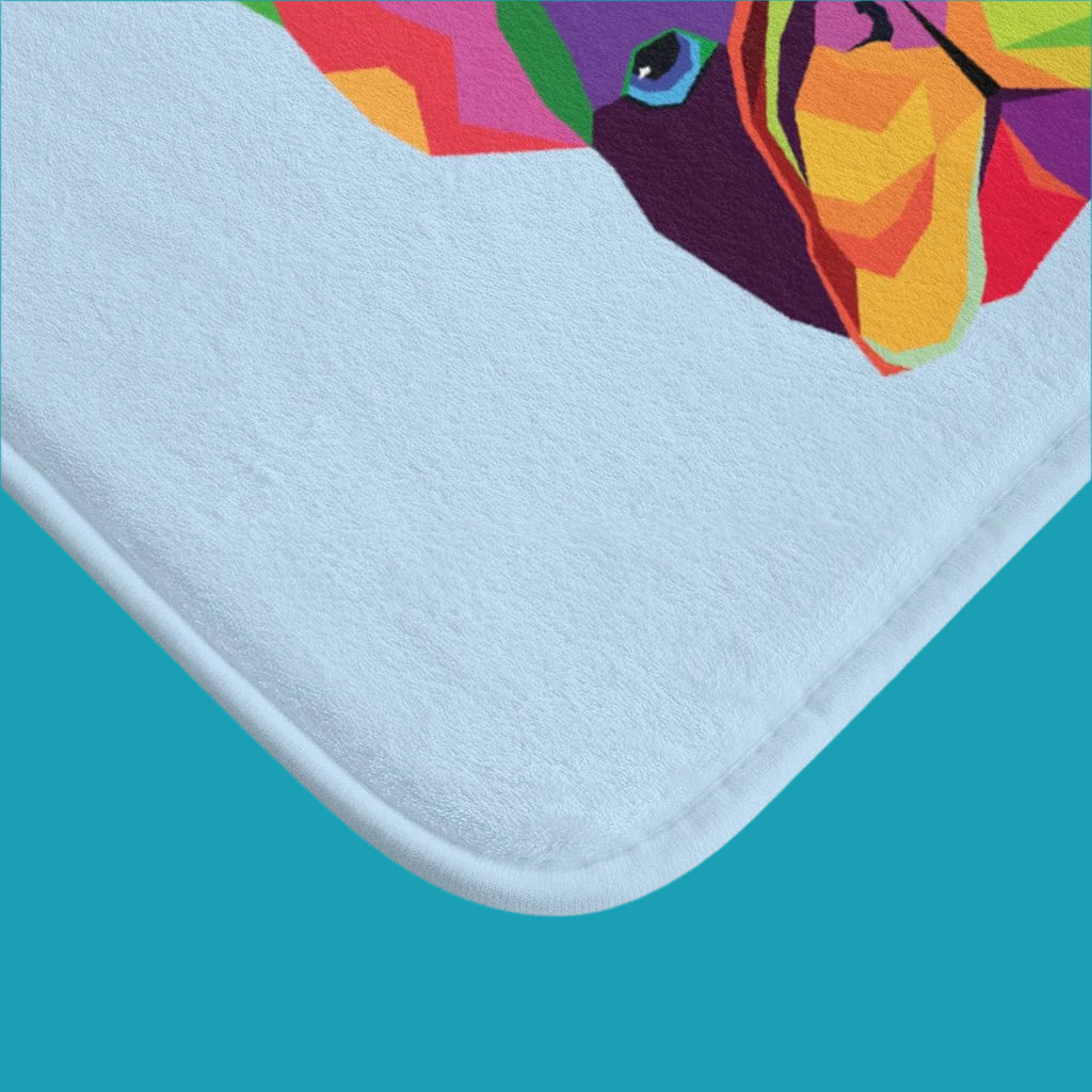 🌈 Colorful Dog Bath Mat – Vibrant & Absorbent Mat for Your Pet’s Comfort 🐾🛁