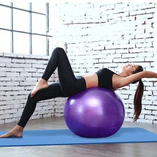 Home Exercise Fitness Yoga Ball – Stability, Strength & Flexibility Trainer🧘‍♀️💪