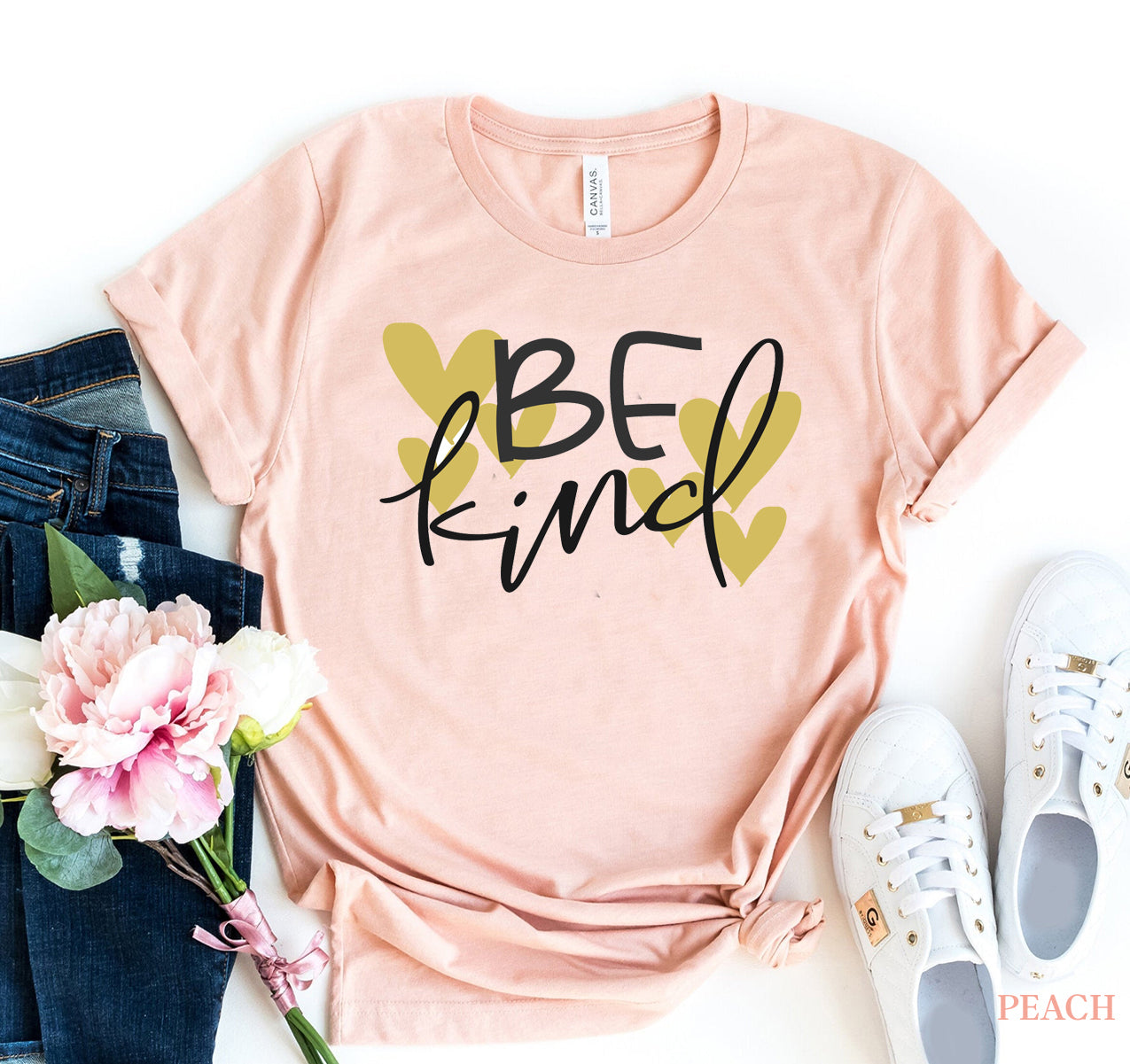 🌸 Be Kind T-Shirt – Spread Positivity & Compassion Everywhere! 💖