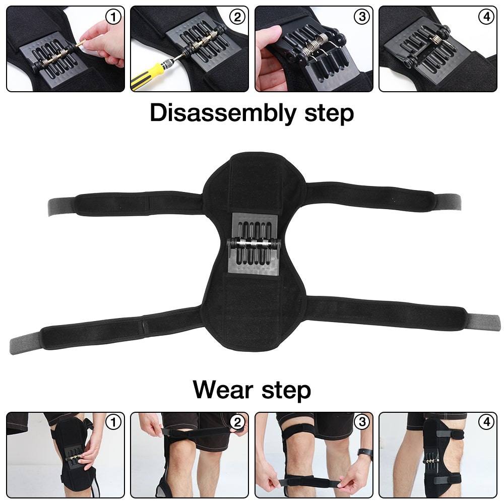 Joint Support Knee Pads – Breathable Knee Booster for Pain Relief and Stability 🦵💪