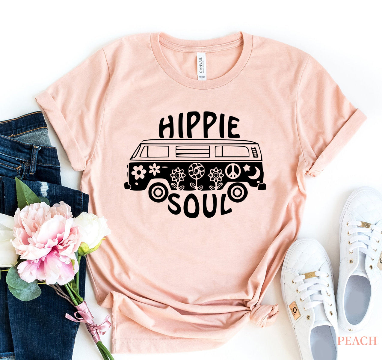 Hippie Soul Graphic T-Shirt ✌️🌸