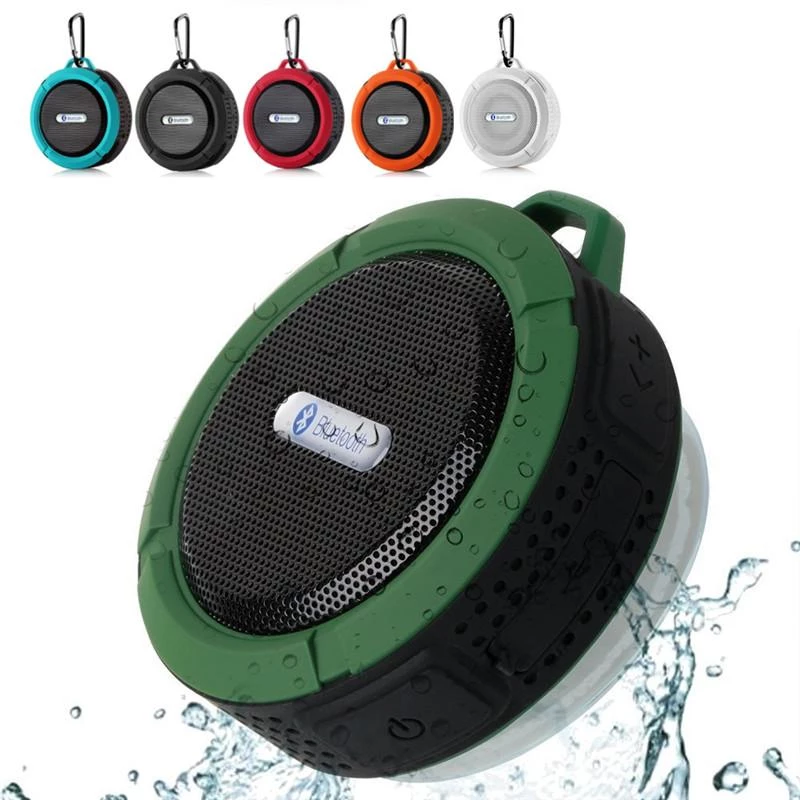 🔊 Mini Portable Waterproof Bluetooth Speaker with Suction Cup 🚿🎶