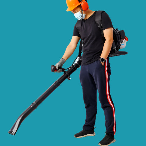 2-Cycle Gas Backpack Leaf Blower with Extension Tube – Powerful and Ergonomic Outdoor Cleaning Tool