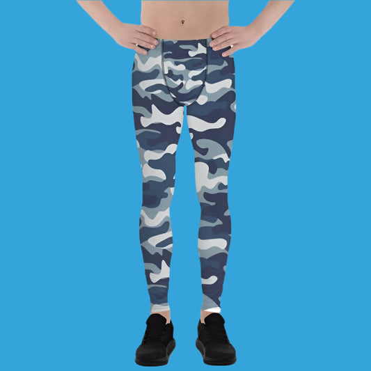 🪖 Men's Urban Camo Leggings – Army/Military Pattern for Bold Style & Performance