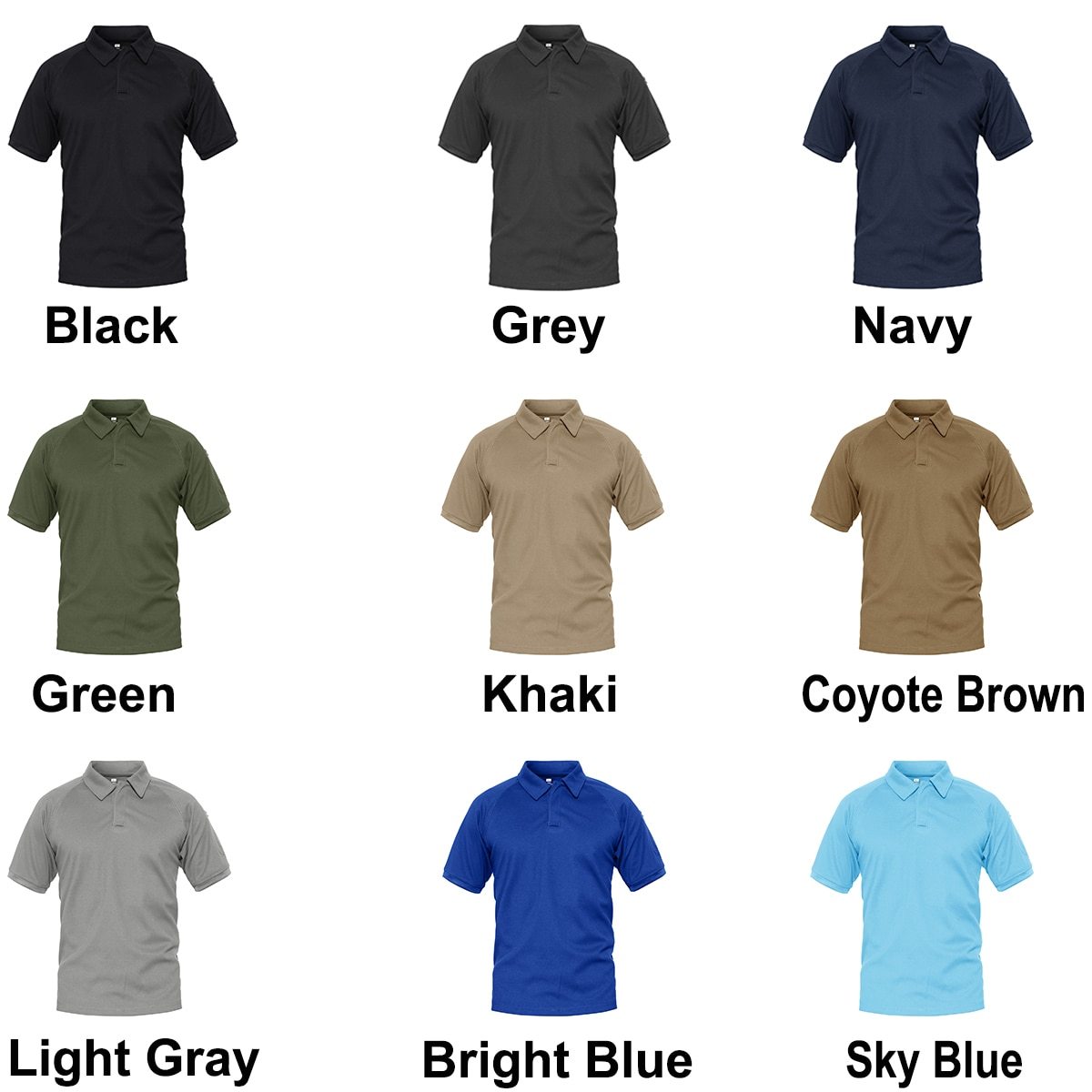 🌞 Summer Military Tactical T-Shirt for Men – Quick Dry & Durable Outdoor Clothing