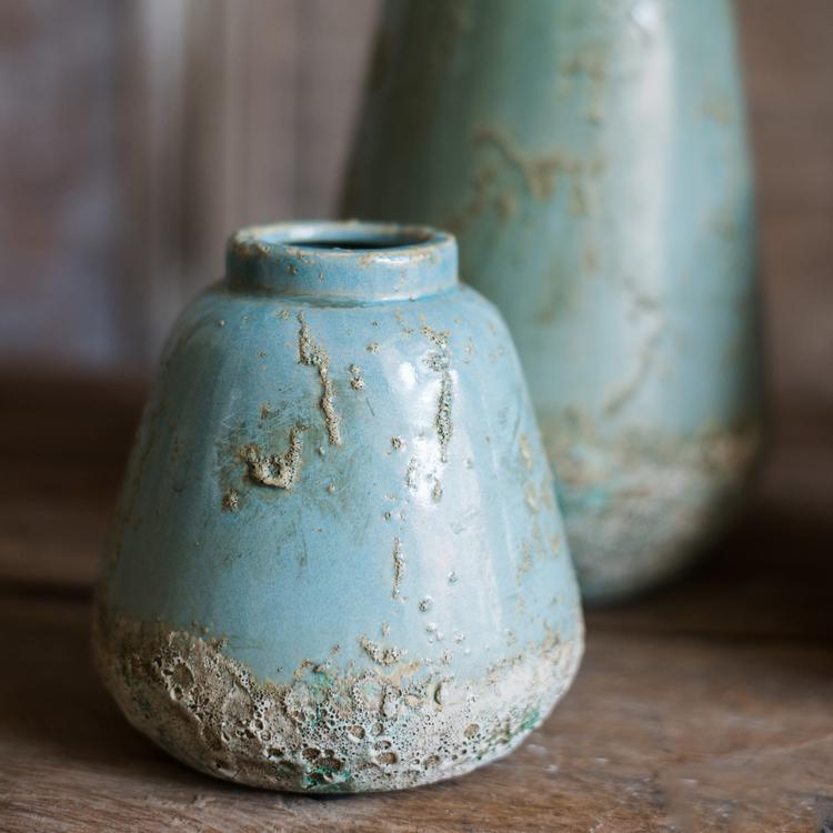 Turquoise Ceramic Vase